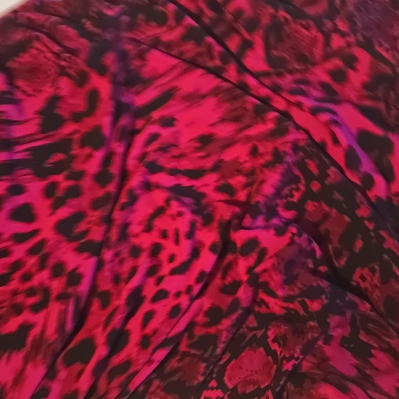 Dress Medium Wine Santiago Beautiful Sexy Whoa Ruched Sides M Fresh Raspberry - Picture 6 of 14